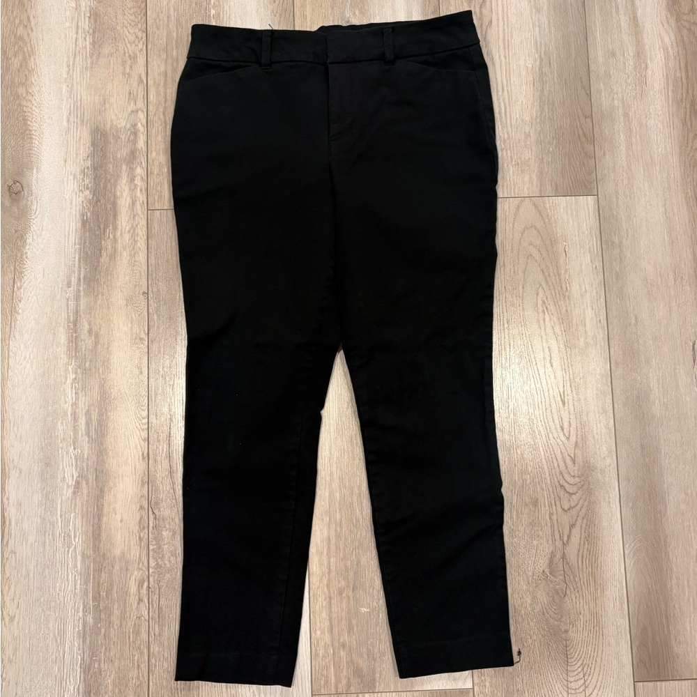 Old Navy Women's Black Pixie High Waisted Pants Size 6